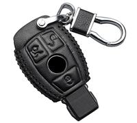 Leder Autoschlüssel Abdeckung für Mercedes Benz A B C E G K R S Klasse AMG CLA GLA VITO GLE ML GLK CLK Schlüsselanhänger Zubehör Schlüsselhülle Fernbedienung Schlüsselgehäuse