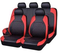 Leder Sitzbezüge Sets für Mercedes Benz C-Klasse C200 C260 C300 C180 C220d AMG C400 C350 C450 C220, Auto Innenraum Schonbezüge, Anti Rutsch Komfortabel, Leicht Reinigen, Zubehör