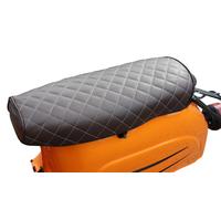 Leder Sitzbezug braun karo Muster passend für Simson S50, S51, S70, KR51 1/2 Schwalbe, SR4-3 Sperber, SR4-4 Habicht Sitzbankbezug ohne Schriftzug
