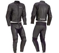 Lederkombi Leder Bikeranzug Rennen Motorrad Lederjacke Hose-XS-S-M-L-XL-XXL-3XL