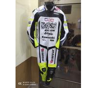 Lederkombi Leder Bikeranzug Rennen Motorrad Lederjacke Hose-XS-S-M-L-XL-XXL-3XL