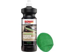 Lederpflege SONAX PROFILINE Leather Protection 1 Liter + Microfaserpad