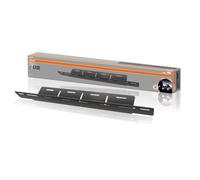 LED Zusatzscheinwerfer-Halterung / Kennzeichen-Halterung AX Turquoise