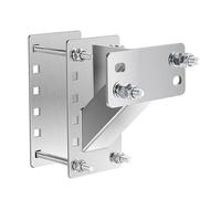 LeeQinersw Universal Ersatzradträger, Edelstahlhalterung, Zubehör, Anhängerbolzen, Geeignet für Bootsanhänger, Wohnmobile Und Nutzfahrzeuge