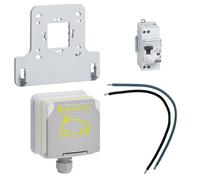 LEGRAND | Green'UP Access für Steckdose und Patchkabel, sicheres Aufladen bis zu 3,7 kW, beschleunigte Ladung x 2 für kompatible Elektrofahrzeuge, Installation innen/außen
