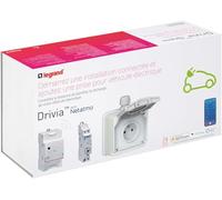 LEGRAND - Green'up Access Steckdosen-Set für das Aufladen von Elektrofahrzeugen + angeschlossenes Modul, beschleunigtes Laden x 2, Steuerung über Smartphone oder Sprachassistenten, einfache