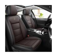 LEJOLI Sitzbezüge Auto Autositzbezüge Universal Set für Skoda Kamiq Superb Superb 2 Superb 3 Superb 3V Yeti Octavia 5E Tuning Auto Zubehör,Dunkelbraun