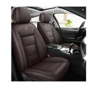 LEJOLI Sitzbezüge Auto Autositzbezüge Universal Set für Skoda Kamiq Superba Superba 2 Superba 3 Superba 3V Yeti Octavia 5E Tuning Auto Zubehör,Braun