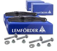 Lemförder 2x Querlenker hinten unten + Schraubensatz [Hersteller-Nr. 40790974] für Seat, Audi, VW, Skoda