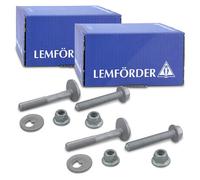 Lemförder 2x Schraubensatz Querlenker Hinterachse 10-tlg. [Hersteller-Nr. 3800001] für Audi, VW, Seat, Skoda