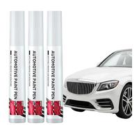 LEMONSTONE Lackstift Weiß Auto, Auto Lackstift Weiß für Kratzer, Autos Kratzer Reparatur Stift, Autolack Weiße Reparaturset, Kratzer und Steinschläge Entferner, für Auto, Felgen