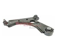 Lenker, Radaufhängung METZGER 58096501 für FIAT, Vorderachse links