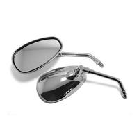 Lenkerendenspiegel Für Shadow Für Ace Für Spirit Für Magna VT750 2 Stück/Paar Motorrad-Rückspiegel Elektromobil-Roller-Rückspiegel 10mm Motorrad Spiegel
