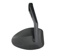 Highsider Motorradspiegel Lenkerendenspiegel für 22/25,4mm Ferrara 2 Alu schwarz, 450