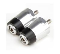 Lenkerendstopfen Für Yamaha Xmax 300 2017-2020 Motorrad CNC Lenkergriffe Lenkerenden Stecker Anti Vibration Zubehör Griffstecker Motorrad-Lenkerstecker(Sliver)