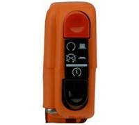 Lenkerschalter rechts Tommaselli orange mit Taster right-hand signal switch 0406