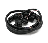 Lenkerschalter & Verkabelungskit für Harley-Davidson 96-06 Softail, Dyna - Schwarz - 920184