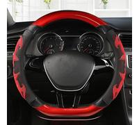 Lenkrad Abdeckung Für Nissan Für Qashqai J11 Für X-Trail T32 D Form Auto Lenkrad Abdeckung PU Leder Rad Abdeckung Schutz(2)