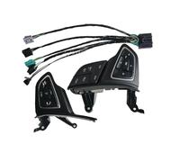 Lenkrad Bedientasten Auto-Multifunktions-Lenkrad-Bedientaste Mit Kabeln, Tempomat-Tasten Für Ford Für Focus 3 Für Kuga 2017(1 Set.)