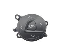 Lenkrad Bedientasten Multifunktions-Lenkradtasten Audio-Lautstärkeregler-Schaltertaste M OK-Schaltertaste Für Ford Für Focus Für Kuga 2012 2013 2014 2015(The right OK)