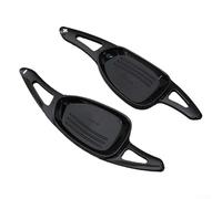 Lenkrad-Schaltpaddel aus ABS für Cupra für FORMENTOR für ATECA 2021-2025, Kohlefaser-Optik Schaltwippen Zubehör für Innenraum Tuning(Glossy Black)