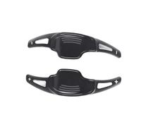 Lenkrad Schaltwippen Kompatibel Mit Opel Für Grandland X Für Hybrid 4 2019 Paddle Shift Auto Lenkrad Shifter Extender Aufkleber Zubehör(Black)