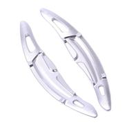 lenkrad schaltwippen Kompatibel Mit Porsche Für Macan 2014 2015 2016 2017 2018 2019 Gear Extend Shifters Aufkleber 2 Stück Aluminium Auto Lenkrad Schaltpaddelverlängerung