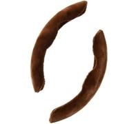 Lenkradabdeckung für Hyundai i10 i20 i30 i40 ix20 ix25 ix35 ix55, Segmented Lenkradschutz Winter Lenkradbezug Weich Bequem Steering Lenkradschoner