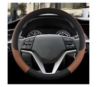 Lenkradabdeckung Für Hyundai I20 II0 I40 Für Tucson Für Accent Für Kona Für Elantra Ix35 Für Solaris Für Creta Für Getz Lenkradabdeckung(Braun rund)