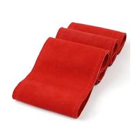 Lenkradbezug 42cm 45cm 47cm 50cm Auto Lenkrad Braid Für Bus LKW/Einzigartige Wildleder Auto Lenkrad Abdeckung(Red 42cm)