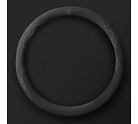 Lenkradbezug Auto für Mercedes-Benz GLC X253 C253 X254 C254 GLC F-Cell, Wildleder Auto Lenkradabdeckung Warm rutschfest Lenkradhülle Lenkradschutz,Bla-ck-O Shape