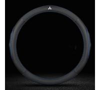 Lenkradbezug Auto, für Mitsubishi Space Star 2019-2024 Anti Slip Steering Lenkradschoner Heavy Duty Auto LenkradhülleTeleskop Lenkrad Abdeckung Autozubehör,A