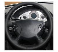 Lenkradbezug Auto-Lenkrad-Geflechtabdeckung Für Mercedes Für Benz E-Klasse W211 G-Klasse W463 2002 2003-2006 2007 Autozubehör Auto Lenkradhülle(Gray Thread)