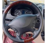 Lenkradbezug Handgenähte rutschfeste Lenkradabdeckung Aus Leder Für Mercedes Für Benz Für Viano W639 Für Vito 2003-2014 Für Sprinter 2006-2013 Lenkrad Bezug(Style 3)