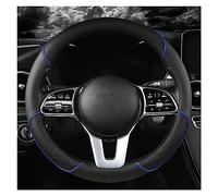 Lenkradbezug Lenkradhülle Lenkradabdeckung Auto Lenkrad Abdeckung 38cm PU Leder Für VW Für Golf Für Polo Für Teramont Für Atlas Für T-ROC Für T-Cross Auto Zubehör(O-2)