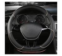 Lenkradbezug Lenkradhülle Lenkradabdeckung Auto Lenkrad Abdeckung 38cm PU Leder Für VW Für Golf Für Polo Für Teramont Für Atlas Für T-ROC Für T-Cross Auto Zubehör(D-3)