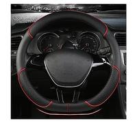 Lenkradbezug Lenkradhülle Lenkradabdeckung Auto Lenkrad Abdeckung 38cm PU Leder Für VW Für Golf Für Polo Für Teramont Für Atlas Für T-ROC Für T-Cross Auto Zubehör(D-1)