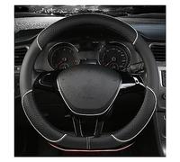 Lenkradbezug Lenkradhülle Lenkradabdeckung Auto Lenkrad Abdeckung 38cm PU Leder Für VW Für Golf Für Polo Für Teramont Für Atlas Für T-ROC Für T-Cross Auto Zubehör(D-5)