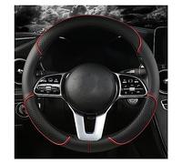 Lenkradbezug Lenkradhülle Lenkradabdeckung Auto Lenkrad Abdeckung 38cm PU Leder Für VW Für Golf Für Polo Für Teramont Für Atlas Für T-ROC Für T-Cross Auto Zubehör(O-1)