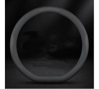 Lenkradhülle für Hyundai ix20 2010-2019, Leder Rutschfester Tmungsaktives Auto Lenkrad Abdeckung Auto Zubehör,Black-D-Shape