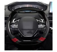 Lenkradhülle Für Peugeot 2008 2019 2020 2022 35 cm Auto-Lenkradbezug Aus PU-Leder Lenkradbezug (Farbe : 1)