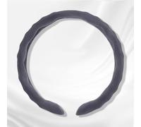 LenkradhüLle für Škoda Kamiq, Lenkradbezug Auto Lenkradschoner Rutschfestes Atmungsaktiv Weicher Griff Und Ergonomische Form Vor TäGlicher Abnutzung,D-Grey-O