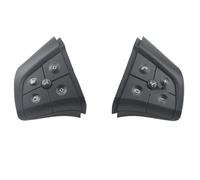 Lenkradknopf Schalter Für Benz GL ML R W164 W251 2006-2009 B Klasse W245 2008-2011 Lenkrad Tasten Control Schalter Taste(2PCS Black)