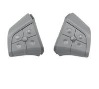 Lenkradknopf Schalter Für Benz GL ML R W164 W251 2006-2009 B Klasse W245 2008-2011 Lenkrad Tasten Control Schalter Taste(2PCS Gray)