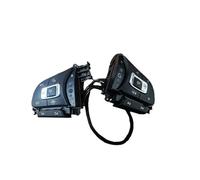 Lenkradschalter Kompatibel 5NA959442B Für TiguanL Für Tiguan II Magten Für Passat Für T-ROC CC Lenkrad Taste Mit ACC Geeignet(Matte Silver)