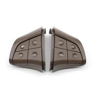 Lenkradschalter-Steuertasten Auto-Multifunktionstasten Für Benz GL ML R Für B-Klasse W164 W251 W245 Lenkrad Tasten Schalter(A Brown)