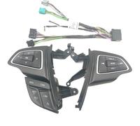 Lenkradschalter-Steuertasten Für Ford Für Focus MK3 2015-2018 Für Kuga 2017 Tempomat Schalter Multifunktions Lenkrad Taste Bluetooth Audio(6With LIM music)