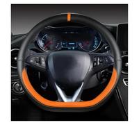 Lenkradschoner Autolenkradabdeckung Für Opel Für Astra 2015-2021 Für Corsa Für Combo Für Mokka 2018-2021 Für Grandland X Für Insignia CT 2017-2021(Orage)