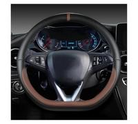 Lenkradschoner Autolenkradabdeckung Für Opel Für Astra 2015-2021 Für Corsa Für Combo Für Mokka 2018-2021 Für Grandland X Für Insignia CT 2017-2021(Kaffee)