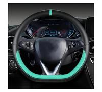 Lenkradschoner Autolenkradabdeckung Für Opel Für Astra 2015-2021 Für Corsa Für Combo Für Mokka 2018-2021 Für Grandland X Für Insignia CT 2017-2021(GRÜN)